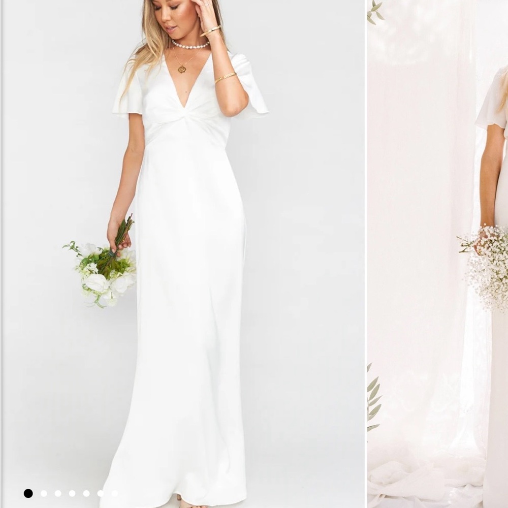 Show Me Your MuMu White Maxi Dress